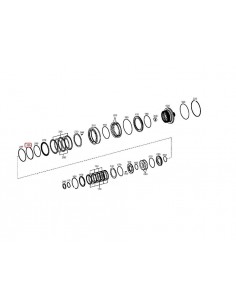 Plate, Transmission Claas 0011658720, John Deere L230886, Same Deutz-Fahr 0.900.0487.2 2