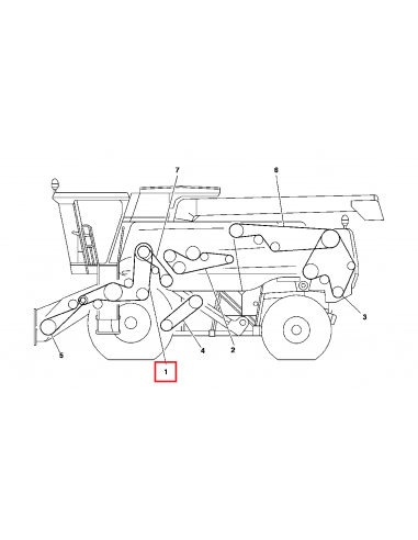 John Deere HXE12425, 0224476, AP1004588