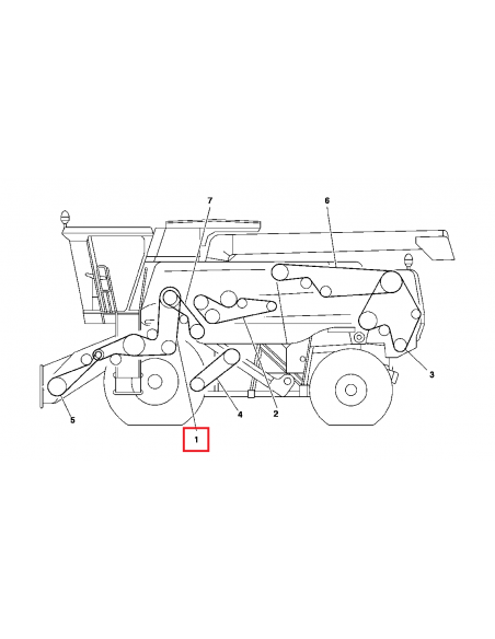 John Deere HXE12425, 0224476, AP1004588
