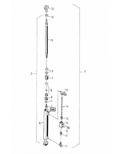 Cilindru Hidraulic 28X40X72, Kverneland RG00051162, RG00053288