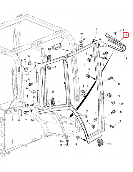John Deere L222938, L156821, L78847,