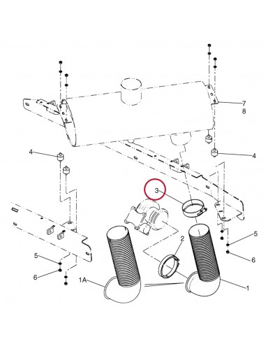 CASE IH 87406903, 0550119, 0158454001, M002135, 6305054