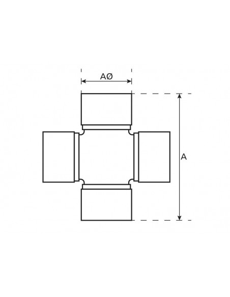Universal Joint 29x80 mm