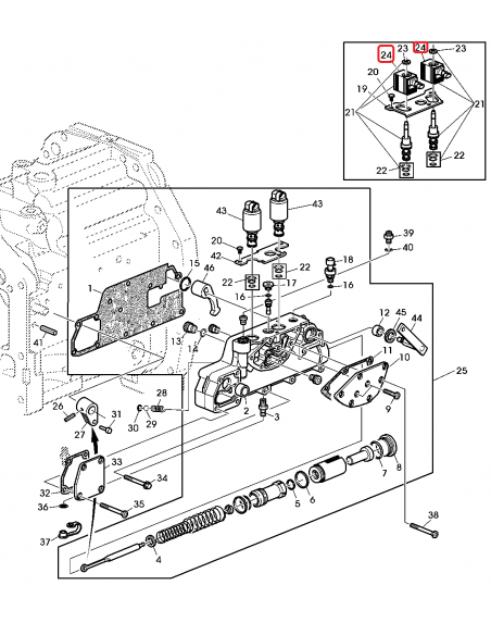 John Deere RE153687, Waterman I2SMR, 12SMR, 12VDC 14W John Deere RE153687, Waterman I2SMR, 12SMR, 12VDC 14W