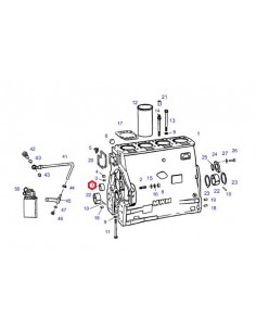 Bucsa Ax Came 43x47x26 mm Fendt F180200210100, 012165097, 12165097 2