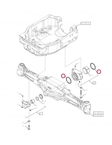 Fiat, Ford, New Holland, Steyr 5188607, 5140887, 5188606