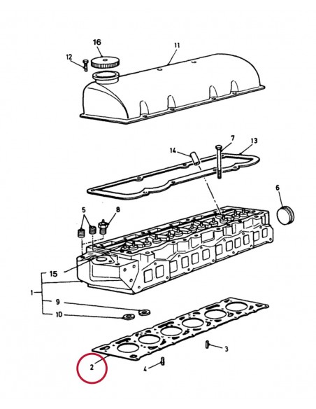 Gasket, Cylinder Head Ø 107.21x108.5 mm Ford 826F6051HB, 826F6051EAA, 826F6051EAB, 86139764, 86103812 Gasket, Cylinder Head Ø 107.21x108.5 mm Ford 826F6051HB, 826F6051EAA, 826F6051EAB, 86139764, 86103812