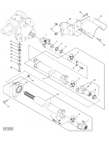 Flansa Cardan John Deere H121681