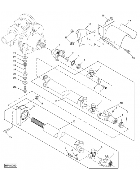 Flansa Cardan John Deere H121681
