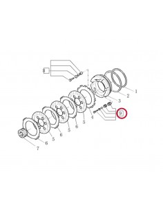 Set Reparatie Frana 219-8809, 2198809, 0003270880, 85827749, 6193400M91 2