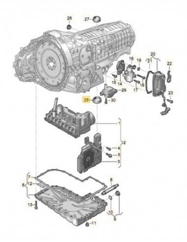 Seal, Gearbox AUDI 0CK927523, 0CK 927 523