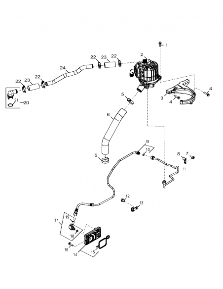 Vent, Ventilating System John Deere DZ106477, RE537155, RE538740, RE555331