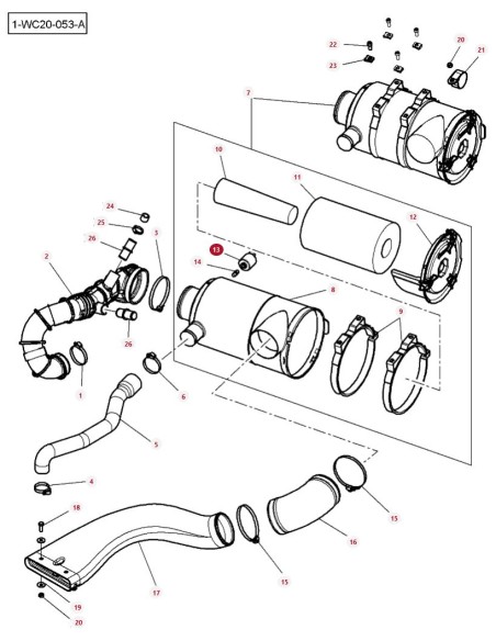 4284812M3, 4284812M2, RE238809, 2135327, 1421700, 70158721, 701587221, 701/58721, 49503