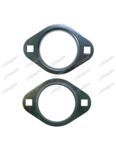 STEEL OVAL FLANGED HOUSING PFT 80