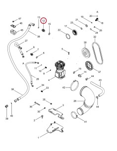 Fitting CNH 224234A2, 224234A1, 87773558