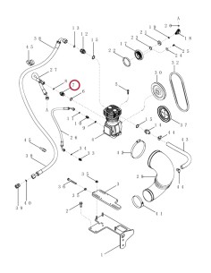 Fitting CNH 224236A1, 87773559
