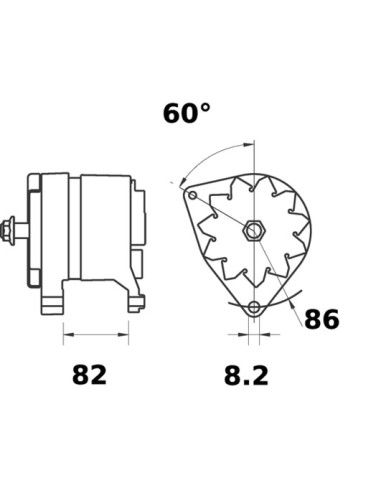 3823653M1, 3823 653 M1, 381133, MG541, 11.203.393, 11.201.983, IA0983, AAK3354, AAK4345,