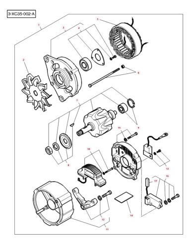3823653M1, 3823 653 M1, 381133, MG541, 11.203.393, 11.201.983, IA0983, AAK3354, AAK4345,