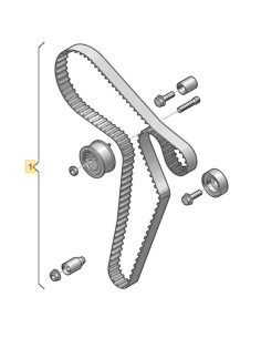 Kit Curea Distributie AUDI 03L198119, 03L198119E, 03L198119N