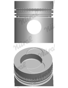 Piston cu Segmenti 97 mm 2.5x2.5x4 mm 87-178200-20 2