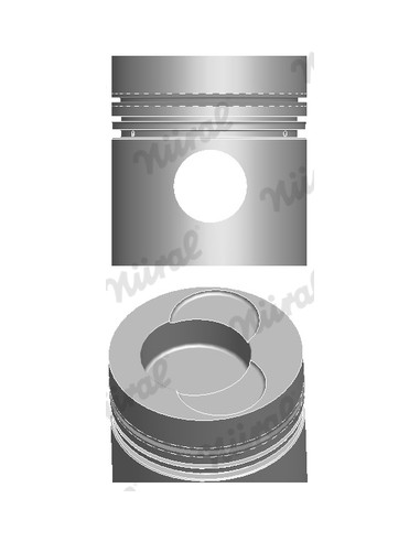 Piston cu Segmenti 97 mm 2.5x2.5x4 mm 87-178200-20
