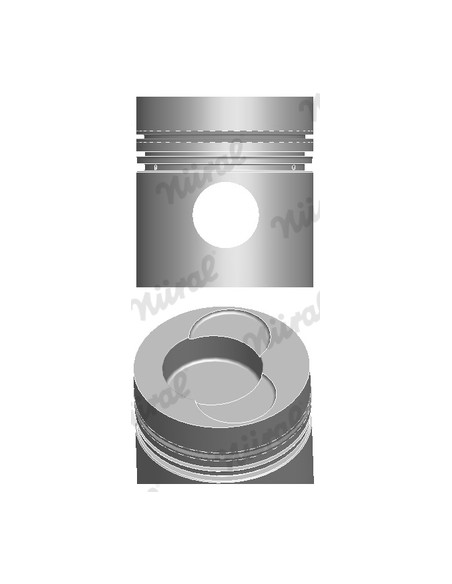 Piston cu Segmenti 97 mm 2.5x2.5x4 mm 87-178200-20