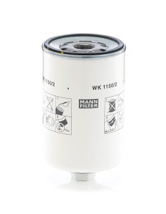Mann-Filter WK1150/2, WK 1150/2, WK11502, 12820742
