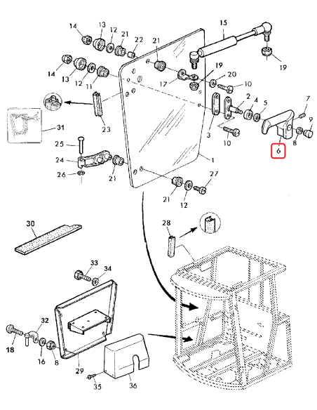 John Deere L168271, L75768, R133450, R259461, RE50374, L150449A