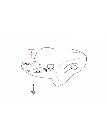 Control Lever, Rear Lift Same Deutz-Fahr 04419425.4/10