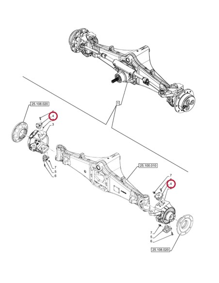 Pivot 49.9x48 mm 84259754 Pivot 49.9x48 mm 84259754