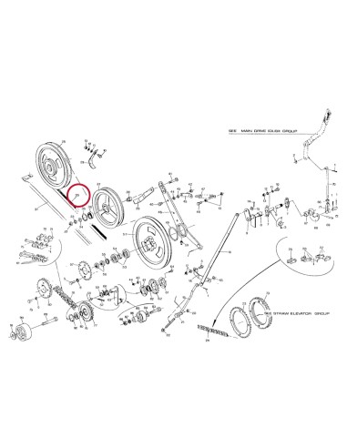 Curea 32x3400 mm New Holland 80324391, 324391, 80375977, 375977, 3175036R2