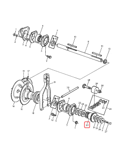 Z12123, John Deere Header 810, 812, 814, 816, 818, 820 2