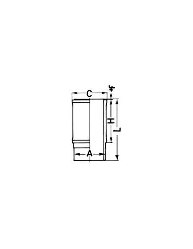 Camasa Motor Ø 114X123 mm - L235.3 mm Case IH 76195138, 87422167, 87775218, J944344, J948095, Cummins 3800328, 3944344, 394809