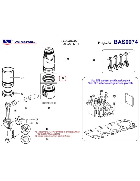 VM-Motori 10272013F, 10272015F
