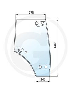 6005029097, 60 0502 909 7, Claas, AXOS, CELTIS