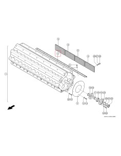 Claas 0005088360, 508836.0, 46LX1680 2
