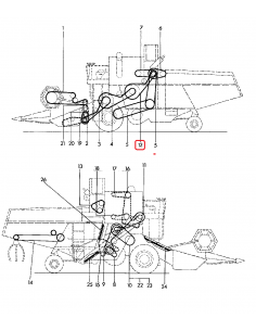 John Deere Z21401, Volvo S4460969, 4460969, Gates 0239321, 2