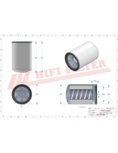 Filter, Fuel 450 HS-II-30 100l/m 2