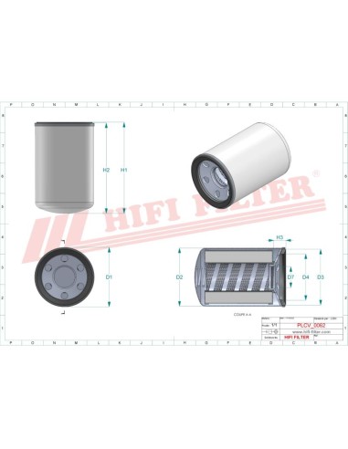 Filter, Fuel 450 HS-II-30 100l/m