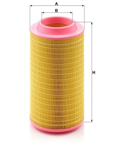 Filtru Aer Principal 128x225x400 mm VPD7387