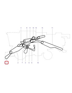 6247684M1, AP1005256, Massey Ferguson, Fendt 2