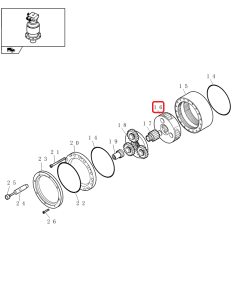 Gear Reduction Unit Case 72117734 2
