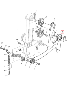 Fulie Elevator John Deere AZ41906, AZ49003 2