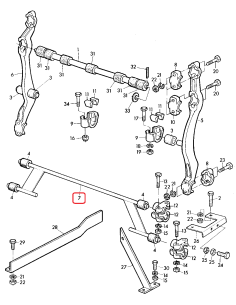 Ax Cu Bucse 1425 mm AZ22787 2