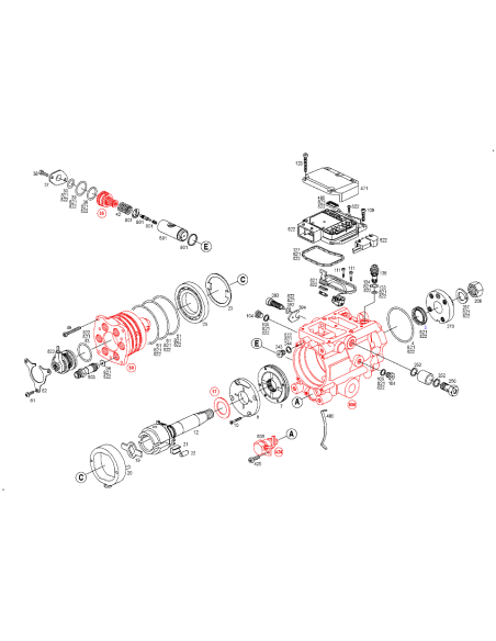 Pompa Injectie BOSCH VP44 RE501275, SE501612, 0470506018, 0986444047, 0986444085, 1410210018