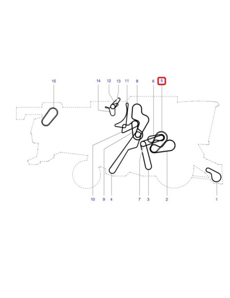 7059994M1, 2514MM, Massey Ferguson