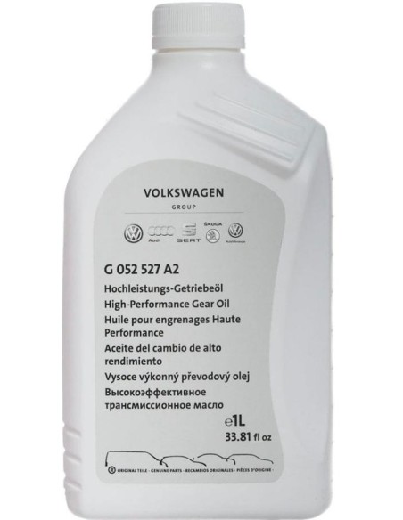 G052527A2, G 052 527 A2, 70W-75W, VW Group 1L, High Performance, SAE 75W, VW TL 525 27, GL-4