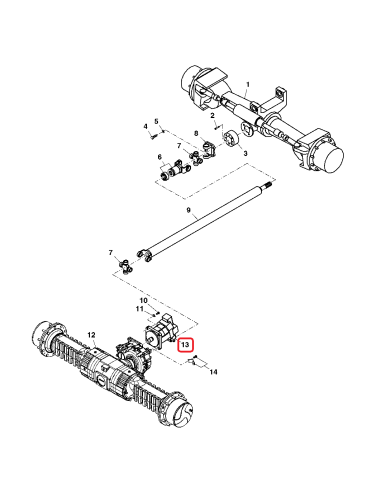 Hydraulic Motor, Ground Drive