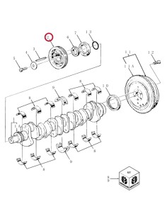 CNH 81865606, 83991647, E9NN6316AA, E9NN6316AB
