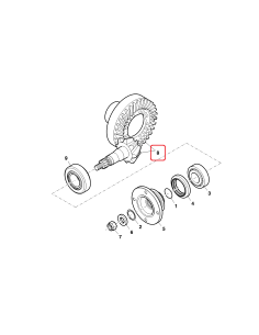 AL161277, AL166352, 733.04.500.02, John Deere, DANA Spicer 2